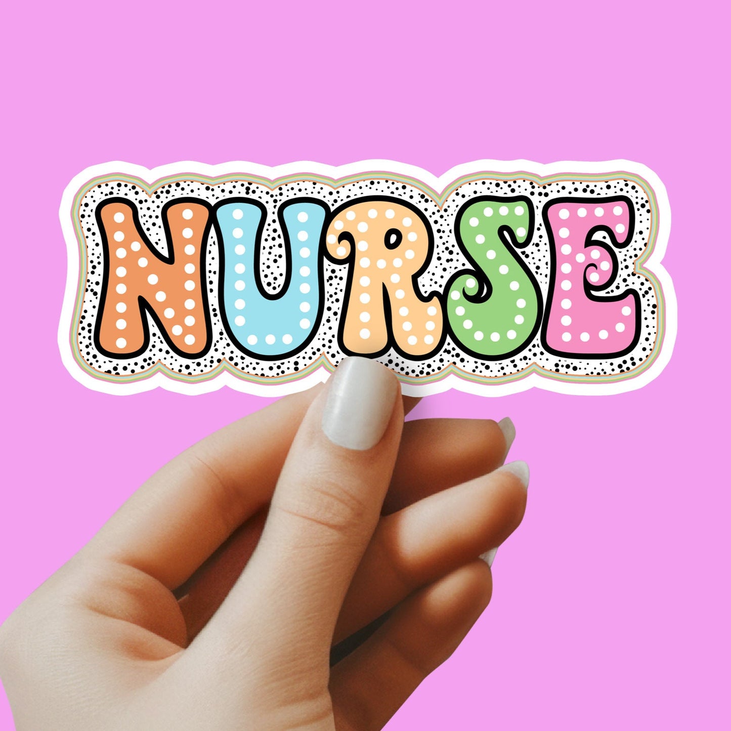 Nurse Sticker - RN Sticker - Nurse Gift - Decorative Sticker - Sticker