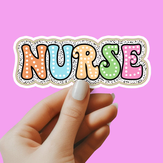 Nurse Sticker - RN Sticker - Nurse Gift - Decorative Sticker - Sticker