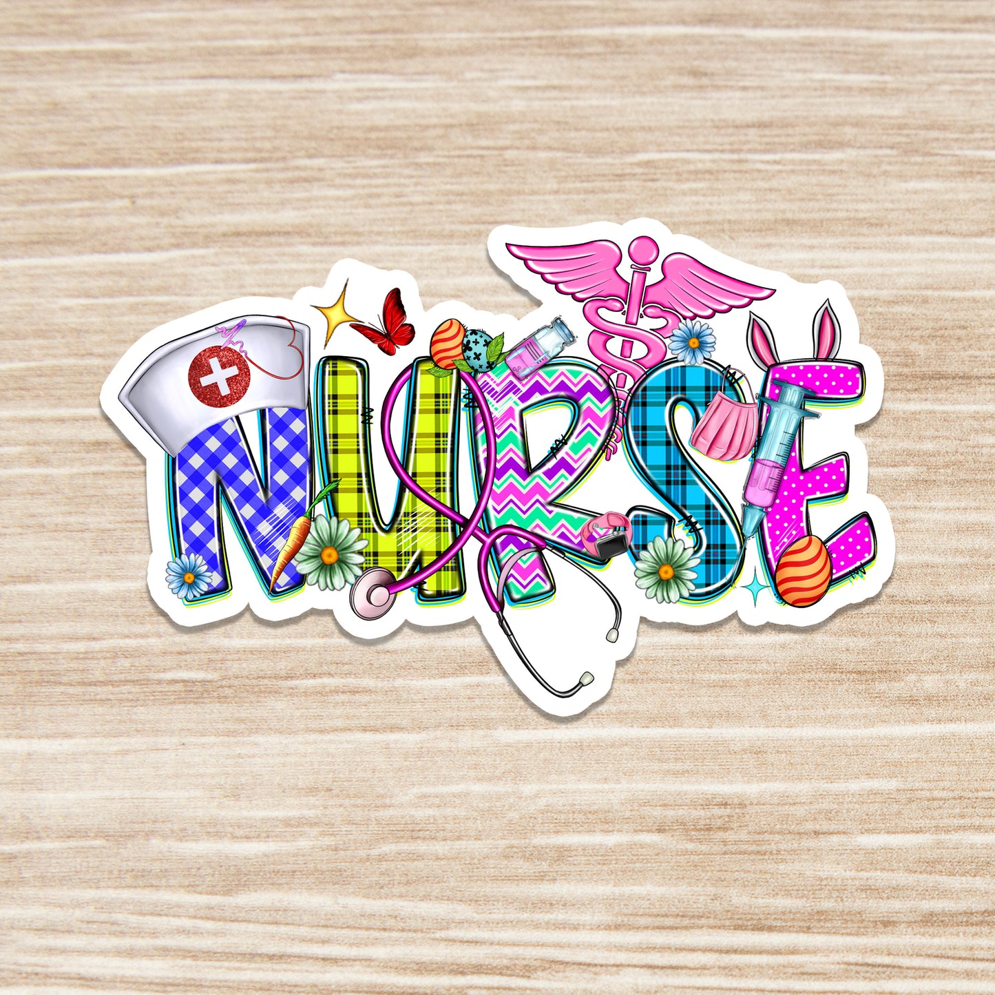 Nurse Sticker - RN Sticker - Nurse Gift - Decorative Sticker - Sticker