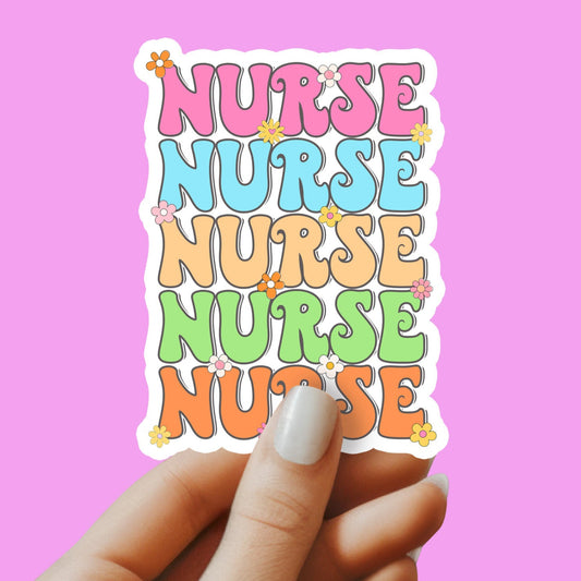 Nurse Sticker - RN Sticker - Nurse Gift - Decorative Sticker - Sticker