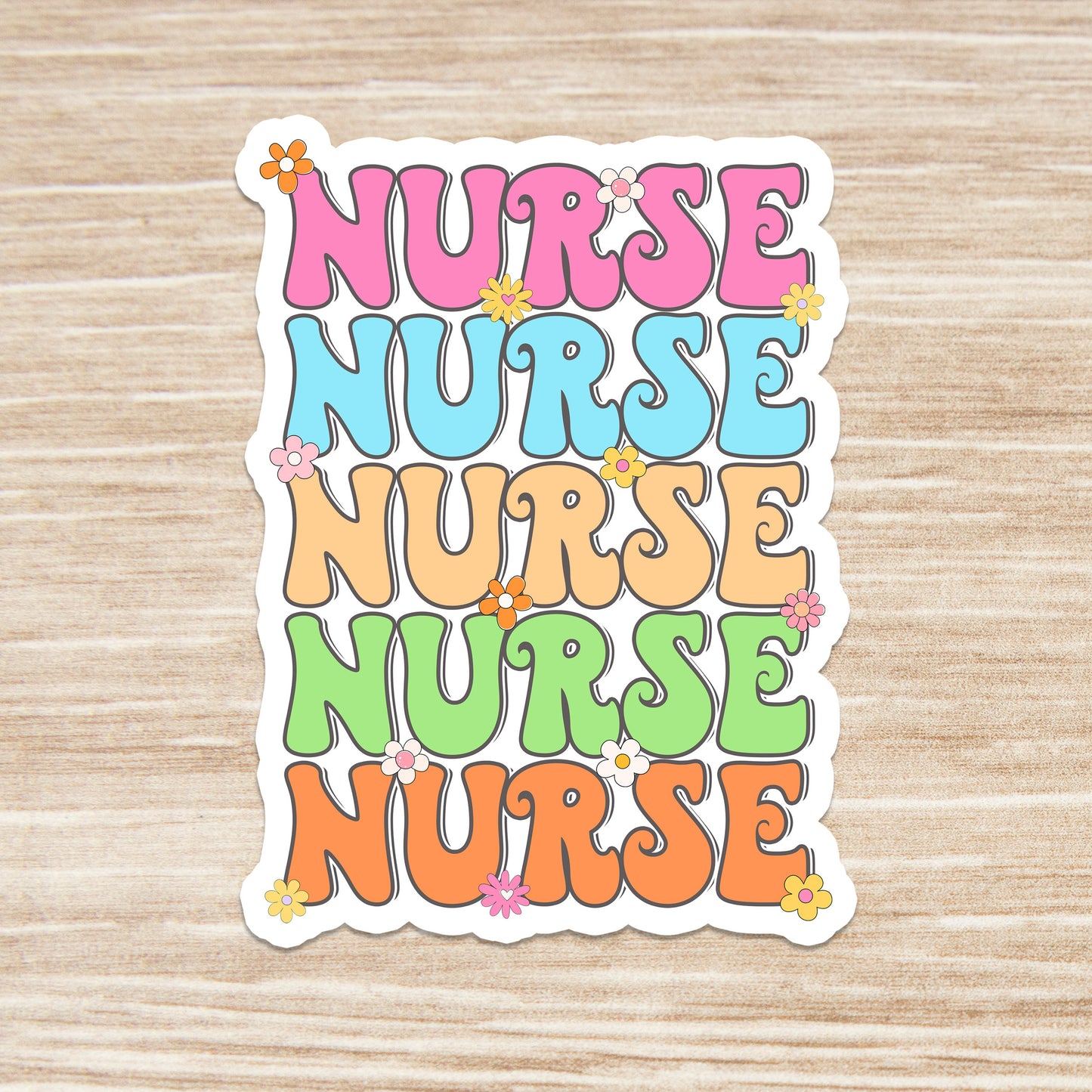 Nurse Sticker - RN Sticker - Nurse Gift - Decorative Sticker - Sticker