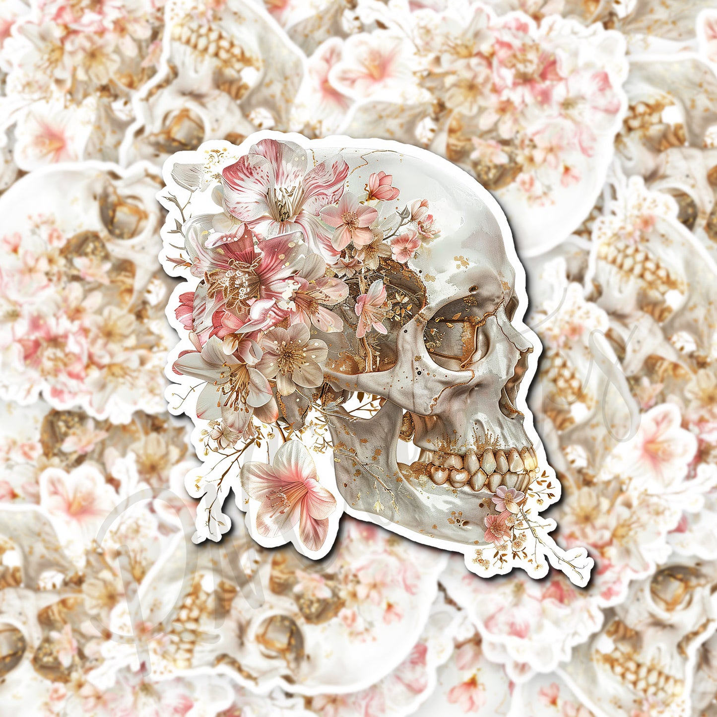 Skull Sticker - Anatomy Sticker -  Medical Sticker - Medical Gift - Decorative Sticker - Sticker