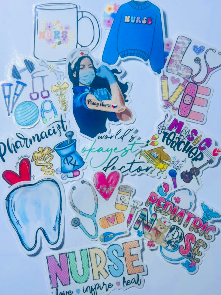 Assorted Stickers - Any 5 Stickers