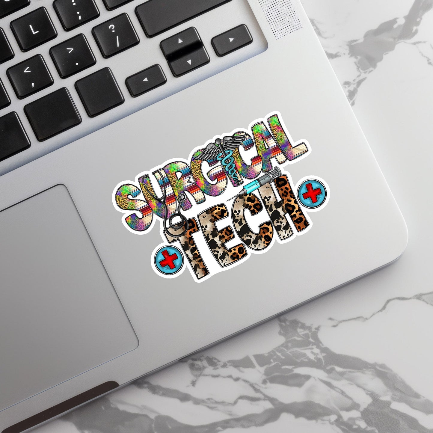 Surgical Tech Sticker - Scrub Tech Sticker - Decorative Sticker - Sticker