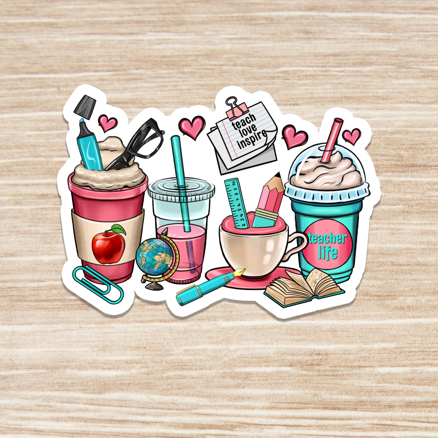 Teacher Sticker - Teacher Gift - Decorative Sticker - Sticker