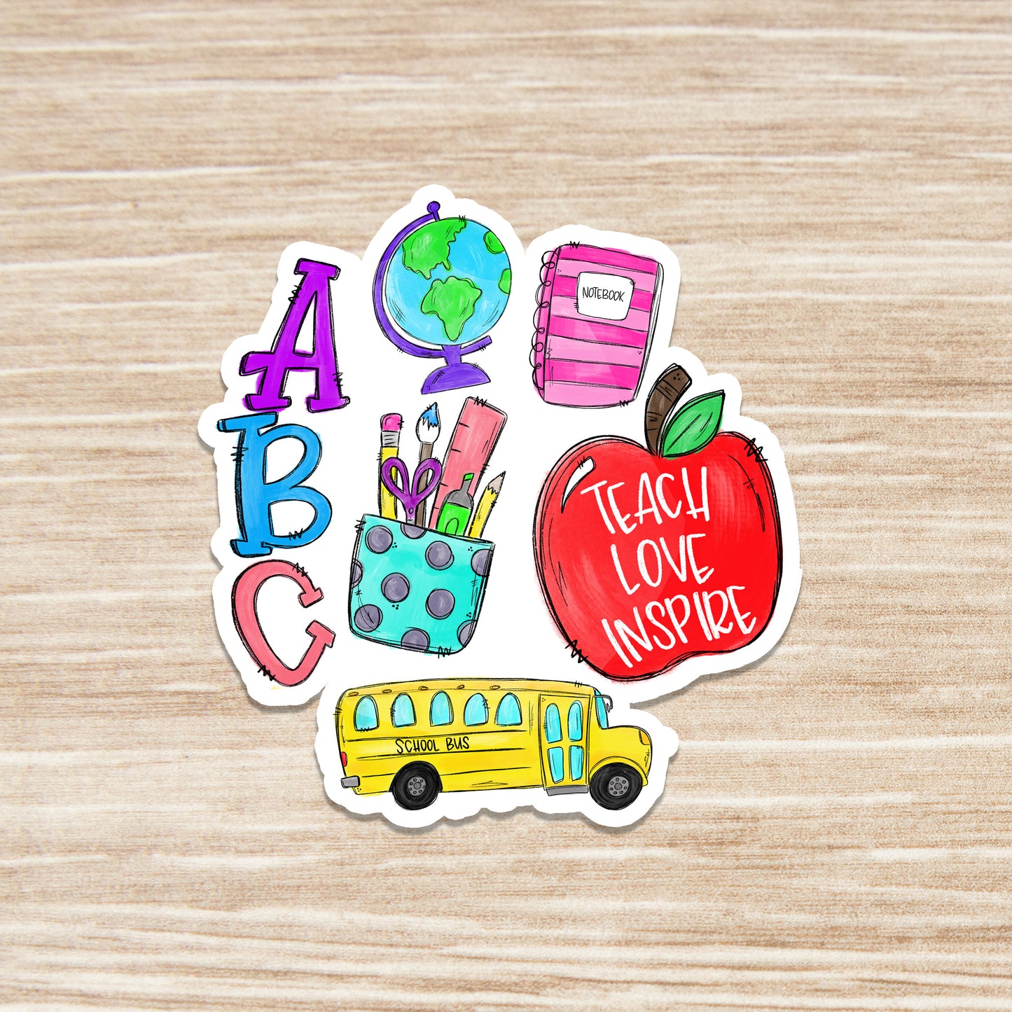 Teacher Sticker - Teacher Gift - Decorative Sticker - Sticker