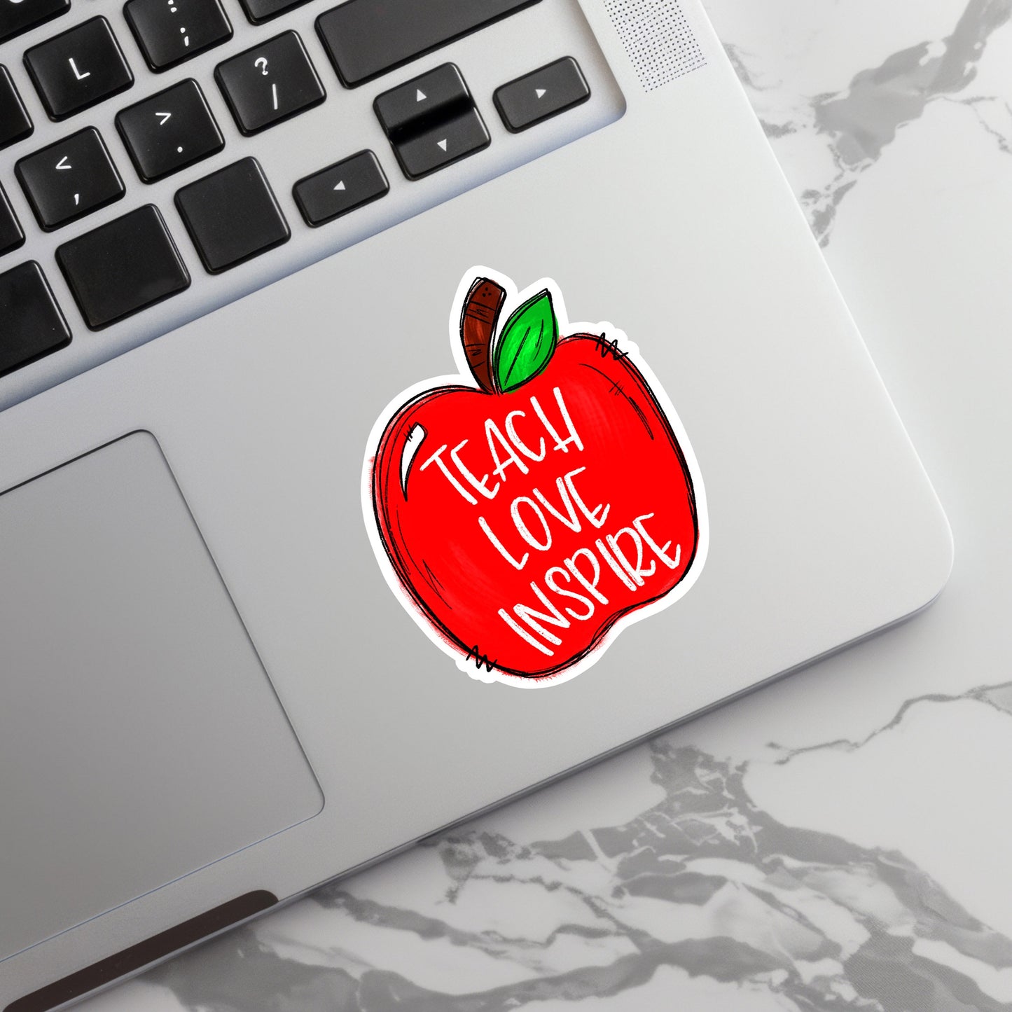 Teach Love Inspire Sticker - Teacher Sticker - Teacher Gift - Decorative Sticker - Sticker